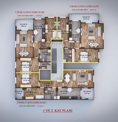 AKYAZI'DA SATILIK 24 AY TAKSİTLE SATILIK 2+1 DAİRELER — fotoğraf 22