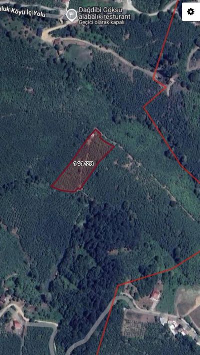 KUZULUKTA RESMİ YOLU AÇIK / PANORAMİK MANZARALI 5.440 M2 BAHÇE — fotoğraf 5