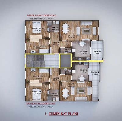 AKYAZI'DA SATILIK 24 AY TAKSİTLE SATILIK 2+1 DAİRELER — fotoğraf 16
